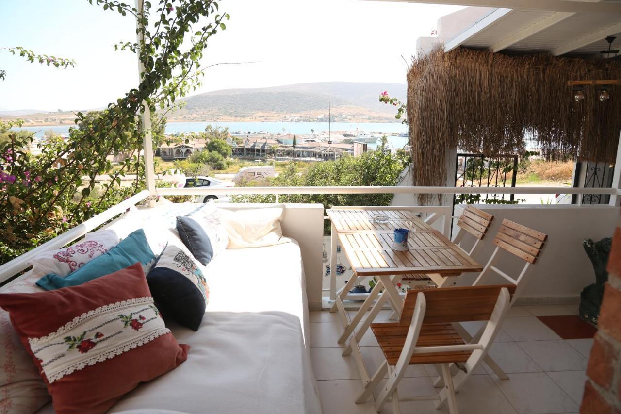 Parva Port Apartment Alacatı Bagian luar foto